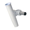 C.E. Smith Pkg. Alum Horz ClampOn White 1.66 in. OD 1-21/32 in., w/Sleeve 53721